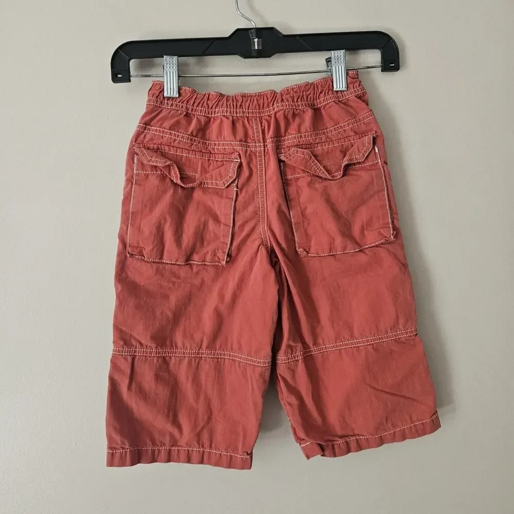 Boys Mini Boden Pull On Pants Lot size 5-6 Y Red